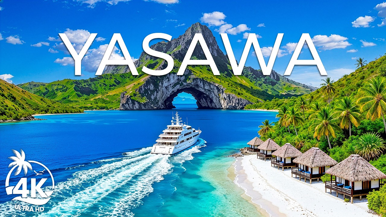 Yasawa 4K UHD – A Cinematic Journey Across Fiji’s Clearest Waters and Island Landscapes