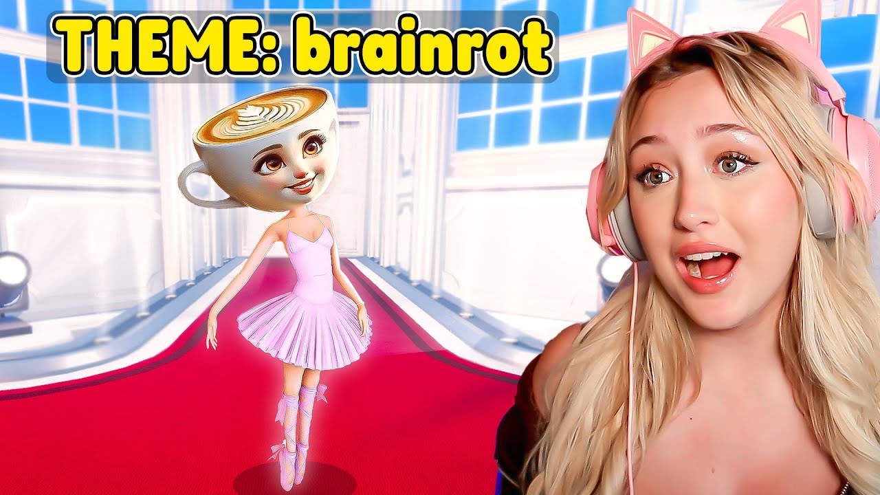 Italian Brainrot CHALLENGE In Dress to Impress!