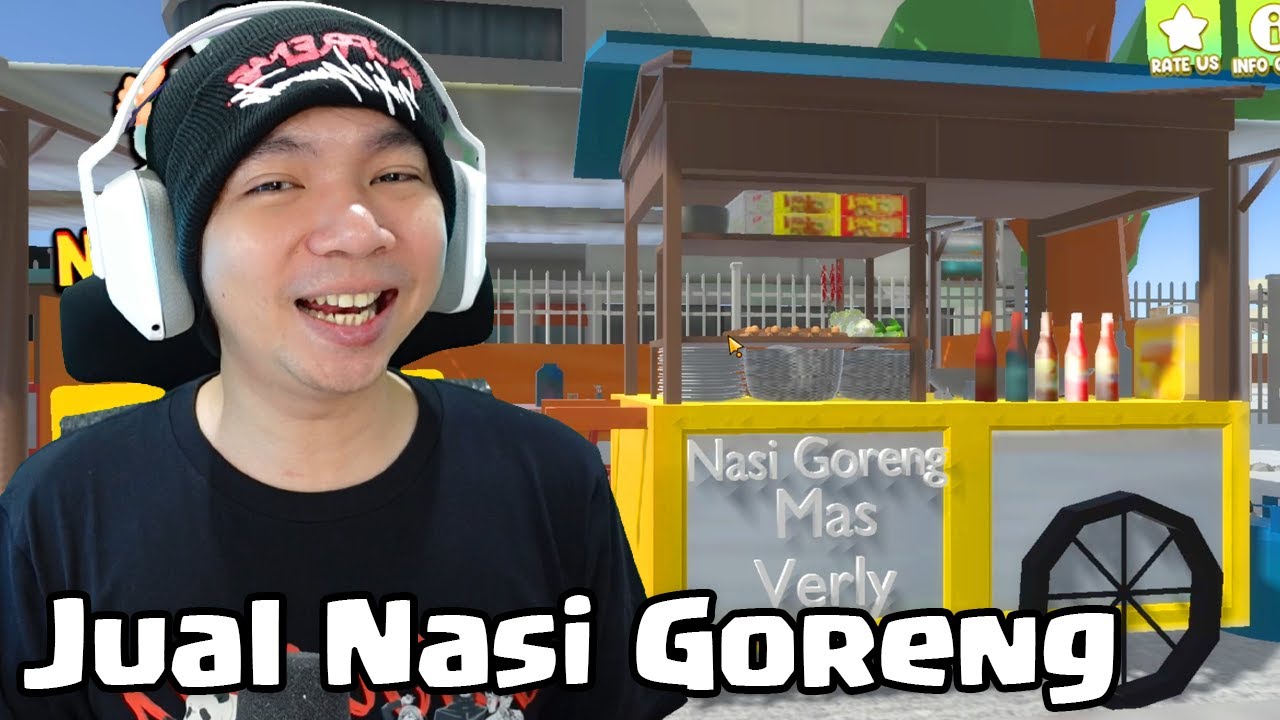 Lahhh Buka Gerobak Nasi Goreng Nih - Nasi Goreng Simulator 3D
