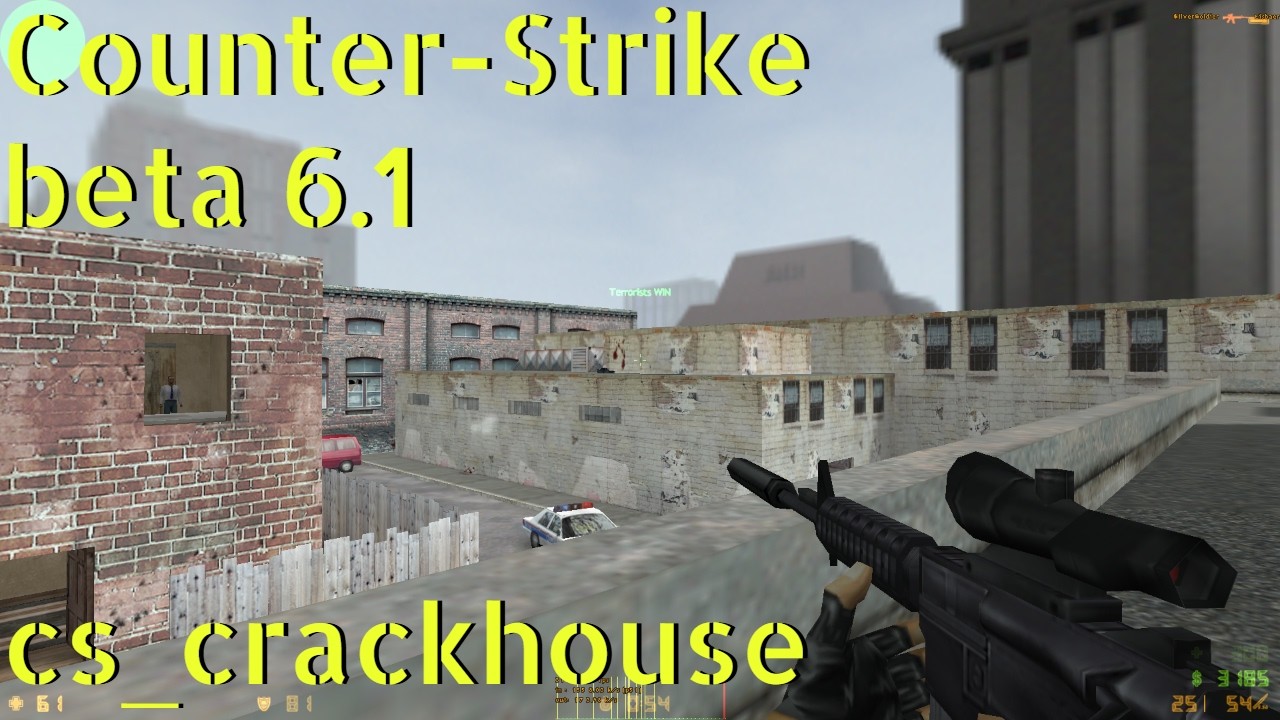 Counter-Strike beta 6.1 cs_crackhouse online gameplay - February 2026