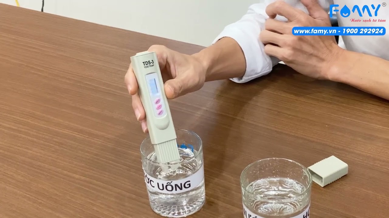 HƯỚNG DẪN SỬ DỤNG BÚT ĐO TDS - FAMY VIỆT NAM