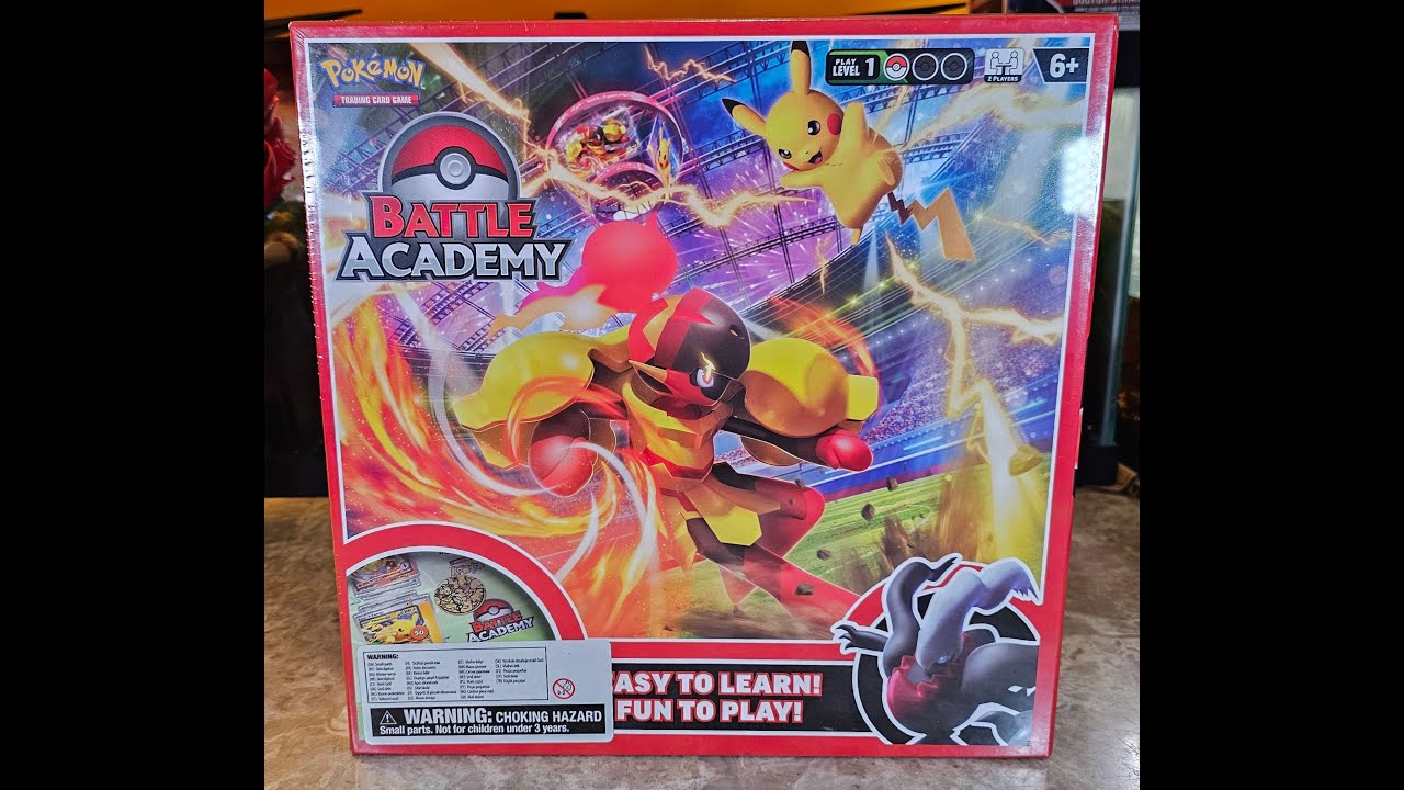 POKEMON TCG (Trading Card Game) Battle Academy 2024 Unboxing and Review