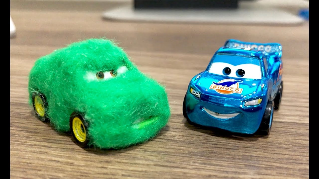 Custom Disney Cars Grinch - How to Make The Grinch Toys w/ Disney Cars Mini Racers - The Grinch 2018