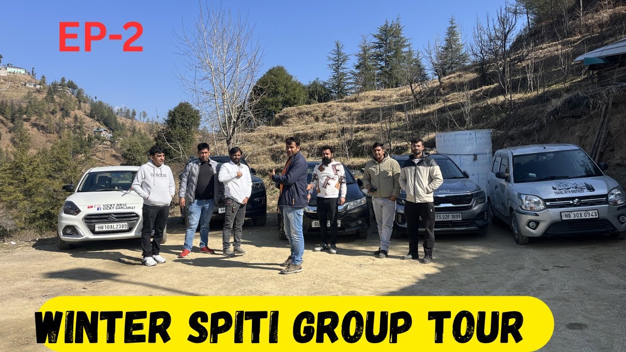 WINTER SPITI GROUP TOUR | EXTREME WINTER SPITI GROUP TRIP THIYOG TO SPILLOW
