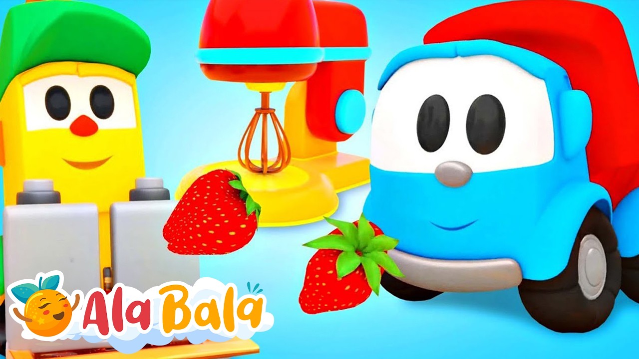 Lopătica vrea să facă tartă! Poate Leo construi mixerul? 🚚 Camionul Leo | Desene Animate