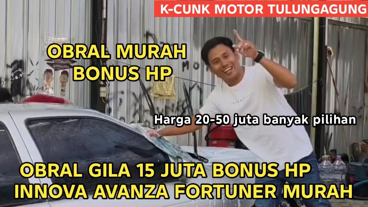 Obral asal laku 15 juta cash‼️Review mobil murah dikcunk motor tulungagung