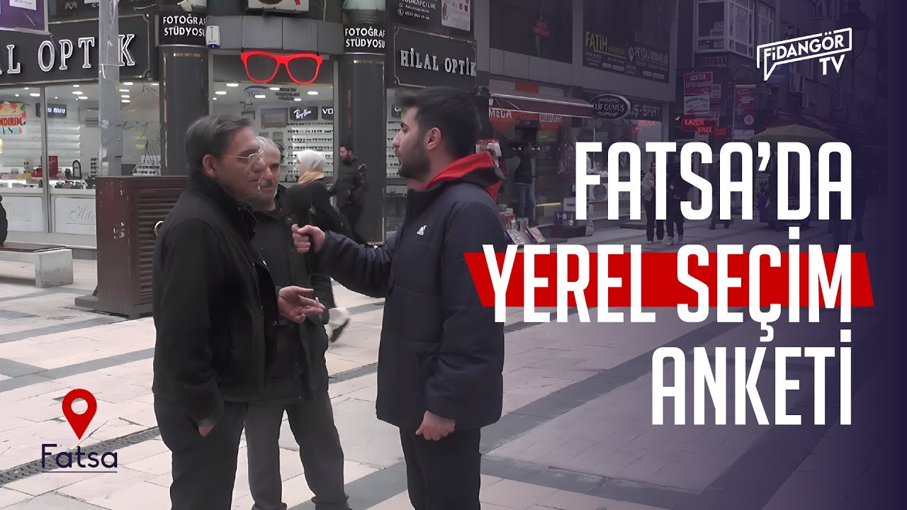 SAYAÇLI SEÇİM ANKETİ - FATSA | Hilmi Güler mi? Enver Yılmaz mı?