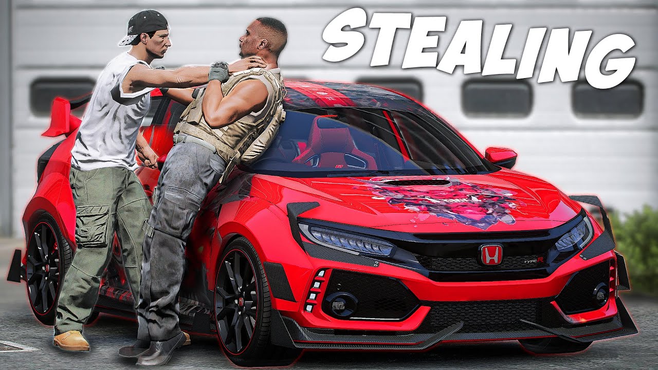 Stealing Demon Honda Civic from Mafia sa GTA 5