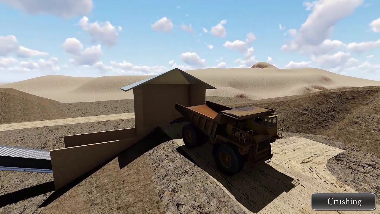 Open Pit Mine Simulation