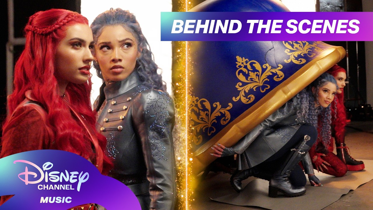 Returning to Auradon! 🎬✨ | Descendants: Wicked Wonderland Behind the Scenes | BTS | Disney Channel