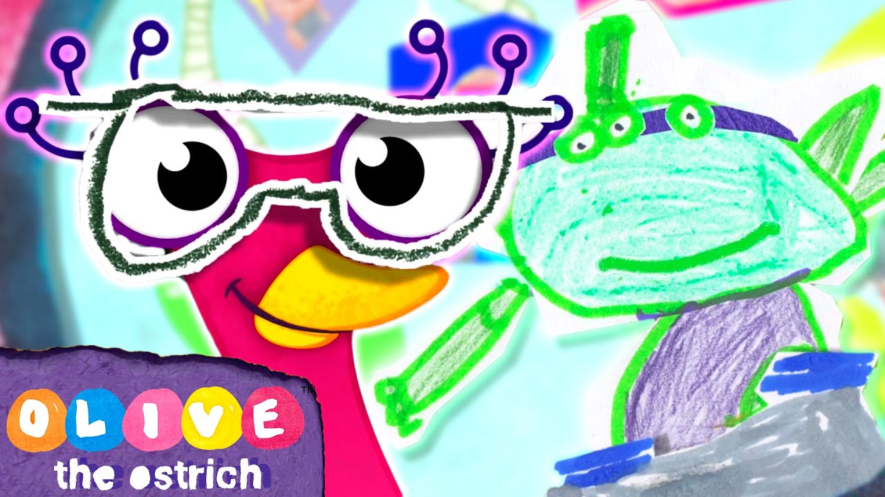 Olive the Ostrich - Book of Monsters | Full Episodes