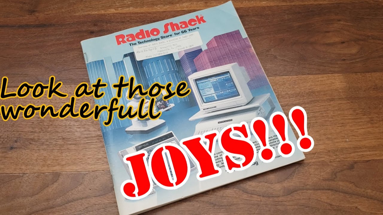 My 1987 Radio Shack Catalog