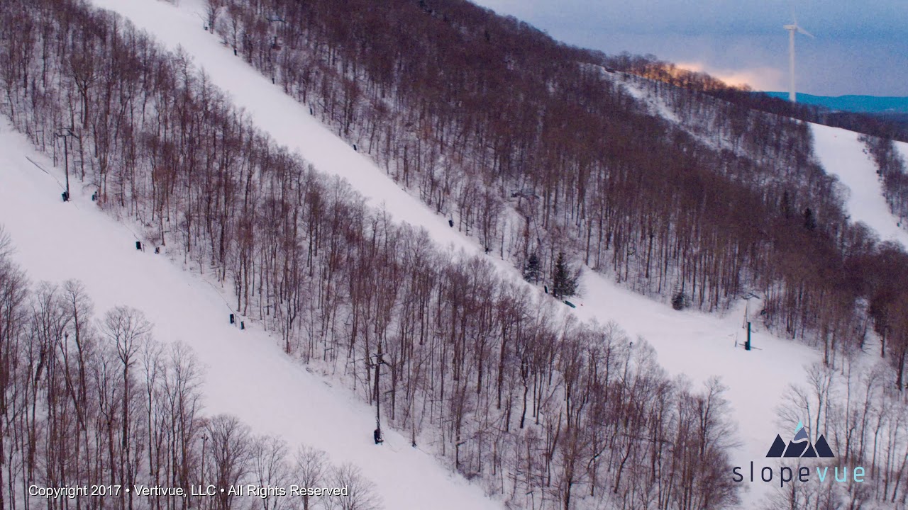 Jiminy Peak Aerial Overview by Slopevue.com