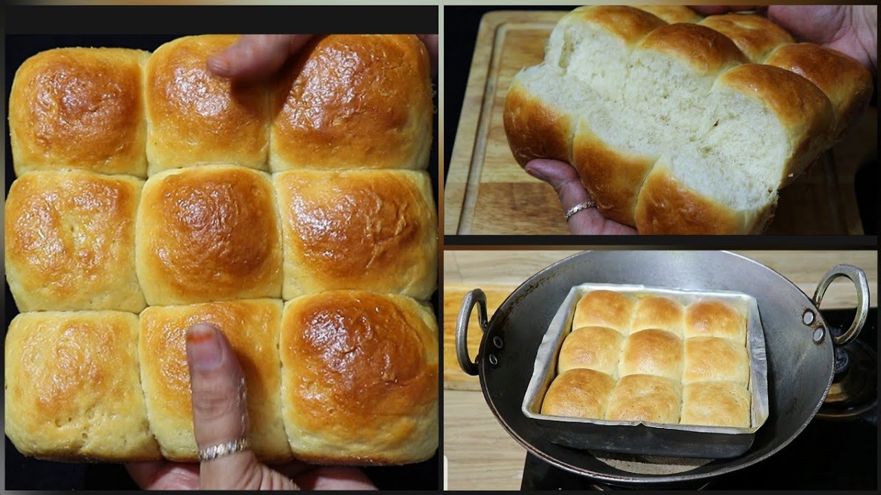 कड़ाई में बनाये बेकरी जैसा लदीपाव घर पर,बिना अंडा बिना ओवन Tips And Tricks केसाथ Ladi Pav No oven,egg