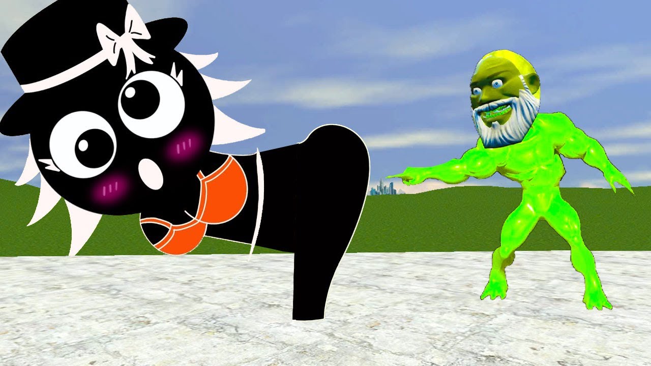 WHAT'S INSIDEI Black Is Stuck In A Passage, Tunner Wants To Save Her Sprunki in Garry's Mod!