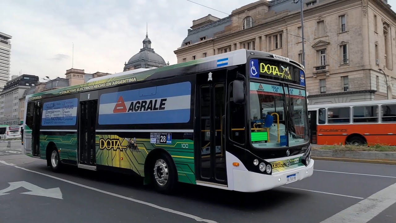 VIAJE en el PRIMER BUS ELECTRICO HECHO EN ARGENTINA!!! AGRALE MT17.0LE e (Agosto 2024)