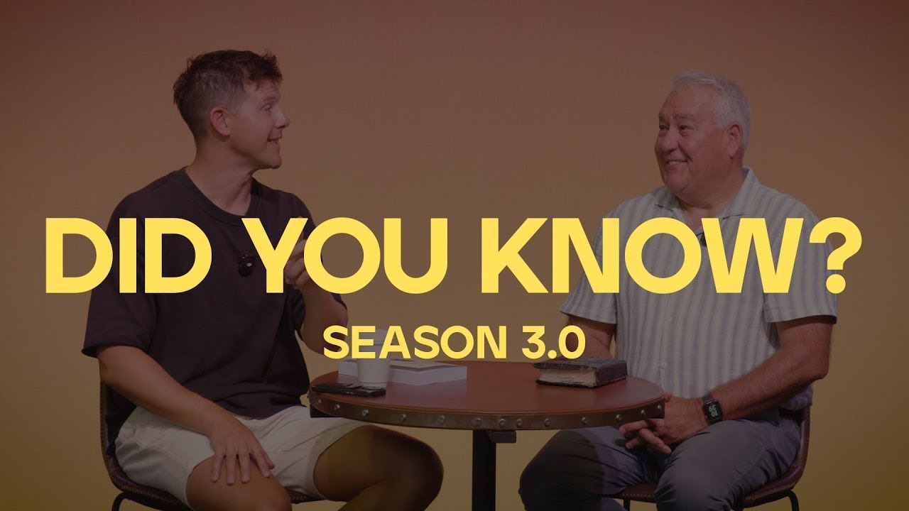 DID YOU KNOW? 3.1 - The day Jesus walked into my room.