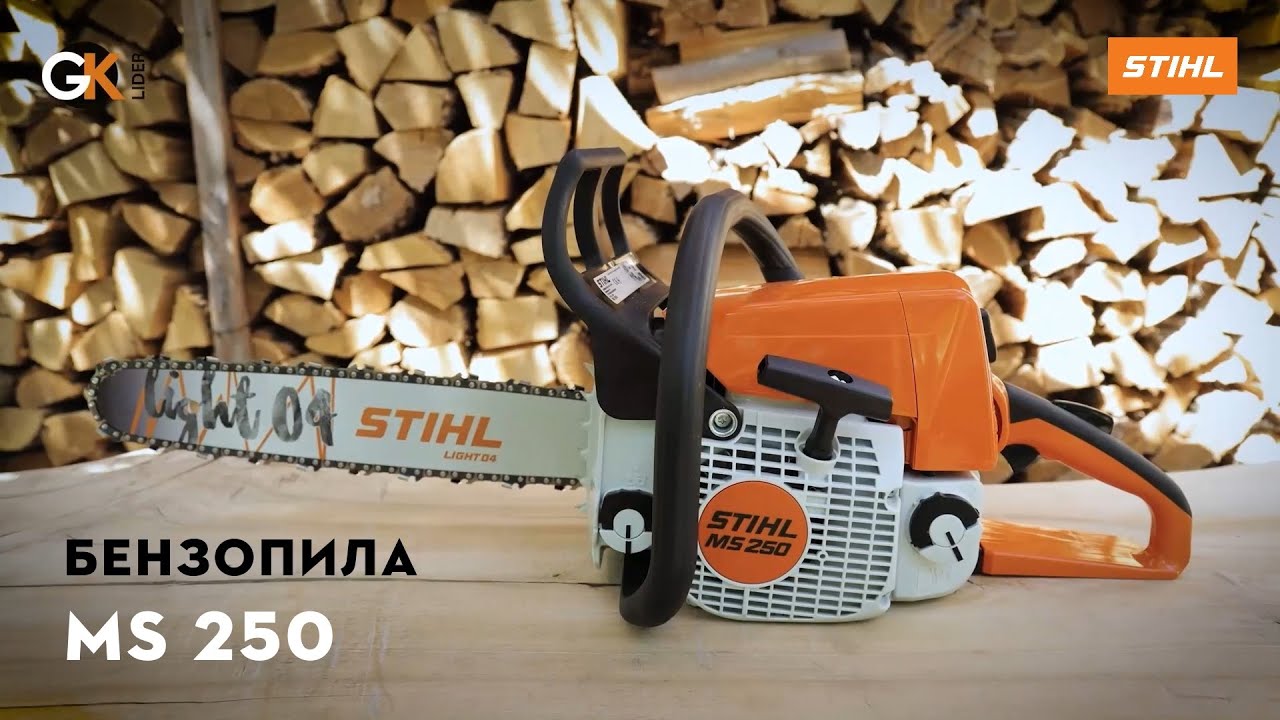 Огляд Бензопили STIHL MS 250 | Офіційний дилер STIHL у Харкові | 