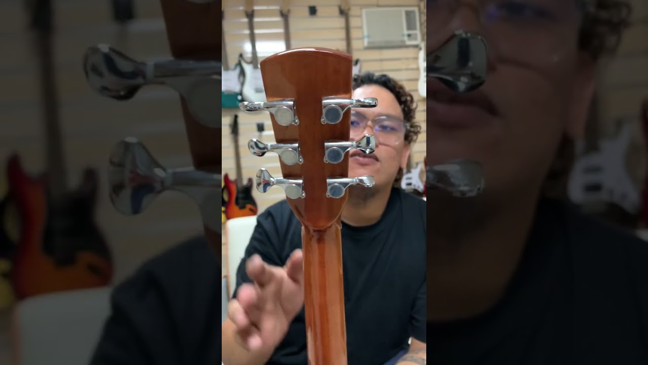 Arena A418NEQ Acoustic-Electric Guitar Solid Top Soundcheck and Review