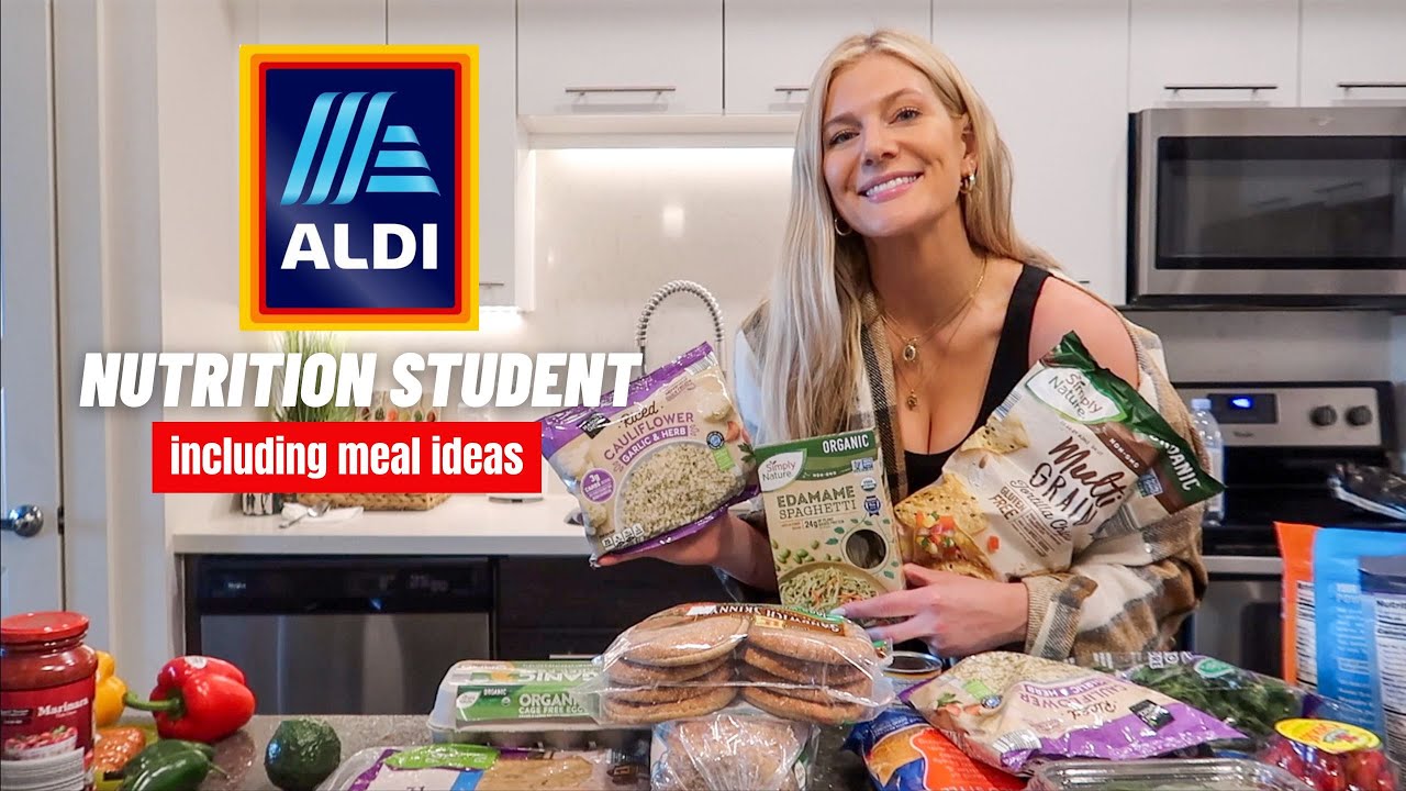 $120 HUGE Healthy Aldi Grocery Haul & Meal Ideas!