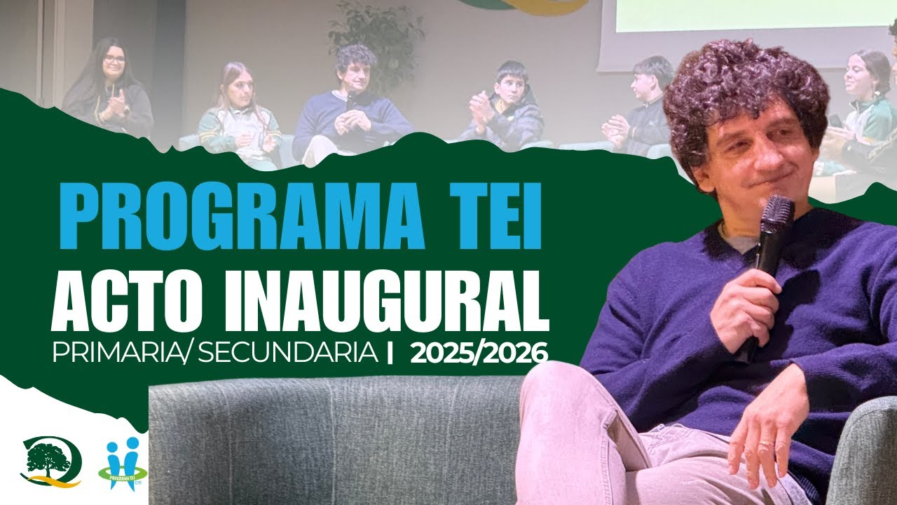 Inauguración Programa TEI 25/26 con Jero García. Colegio Quercus