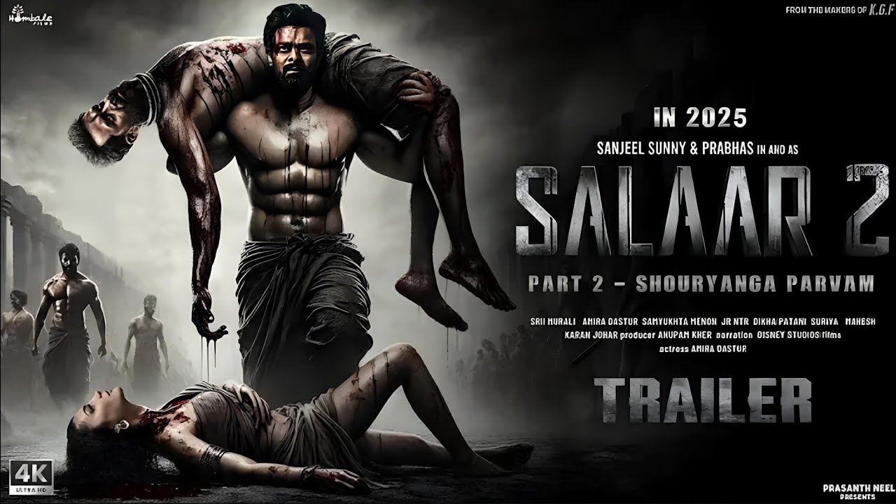 Salaar: Part 2 - Shouryanga Parvam |Hindi Trailer | Prabhas Prashanth Neel |Prithviraj S | 2024