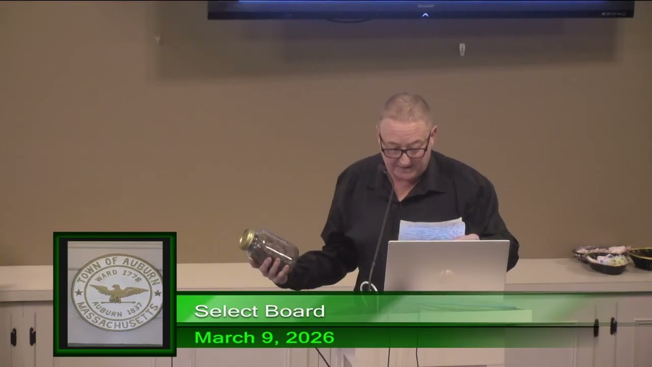 Select Board - March 9, 2026