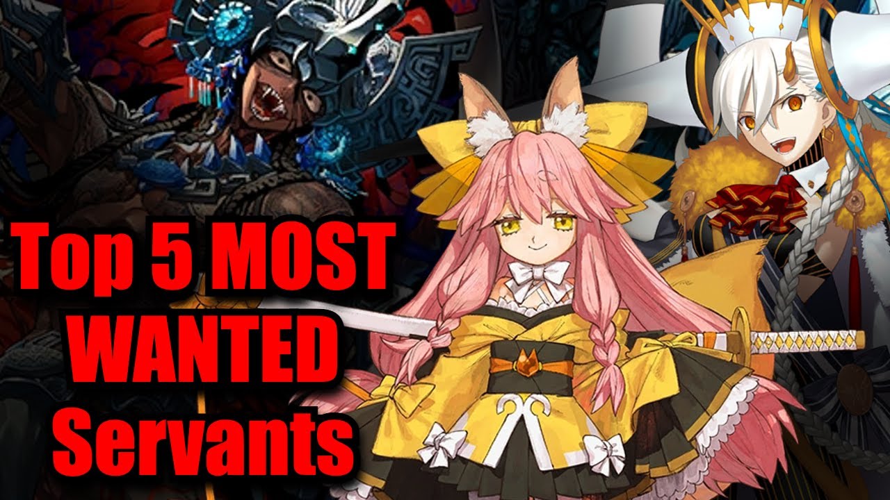 [FGO] My Top 5 MOST WANTED Servants of 2024