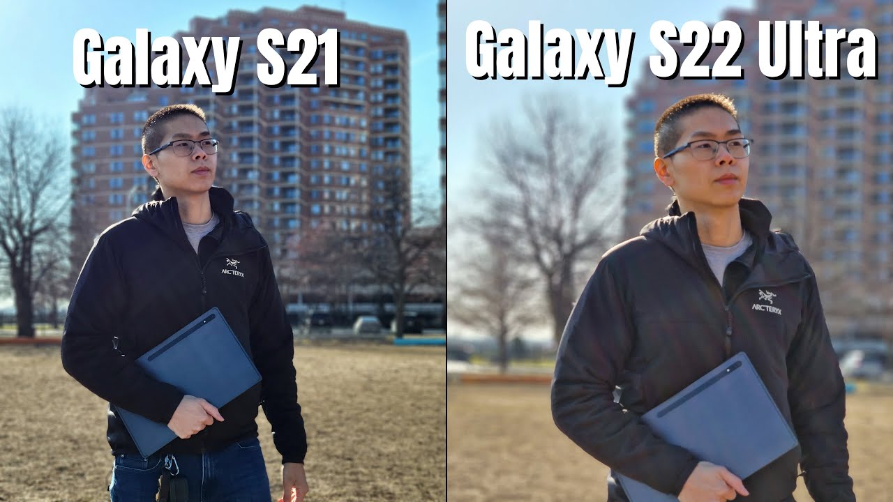 Samsung Galaxy S22 Ultra vs Galaxy S21 Camera Comparison / Galaxy Tab S8 Ultra First Impressions!