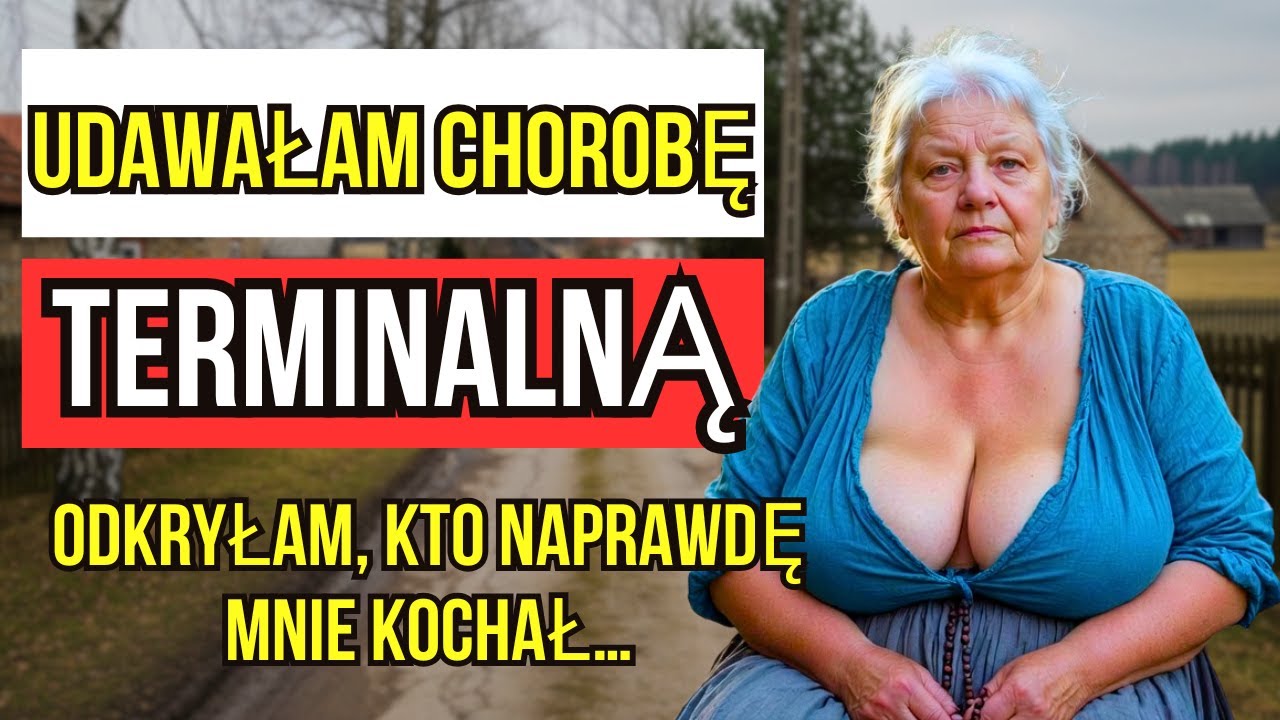 💔 W WIEKU 71 LAT UDawaŁAM, ŻE JESTEM ŚMIERTELNIE CHORA… MOJE WNUKI POKAZAŁY SWOJĄ PRAWDZIWĄ TWARZ...