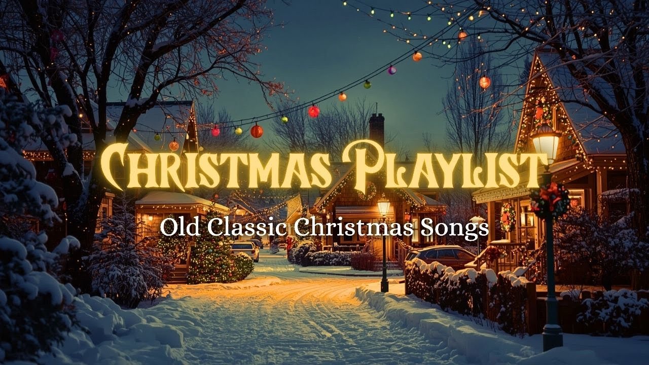 Old Classic Christmas Songs Playlist 🎄 | Vintage Christian Carols Collection 2025