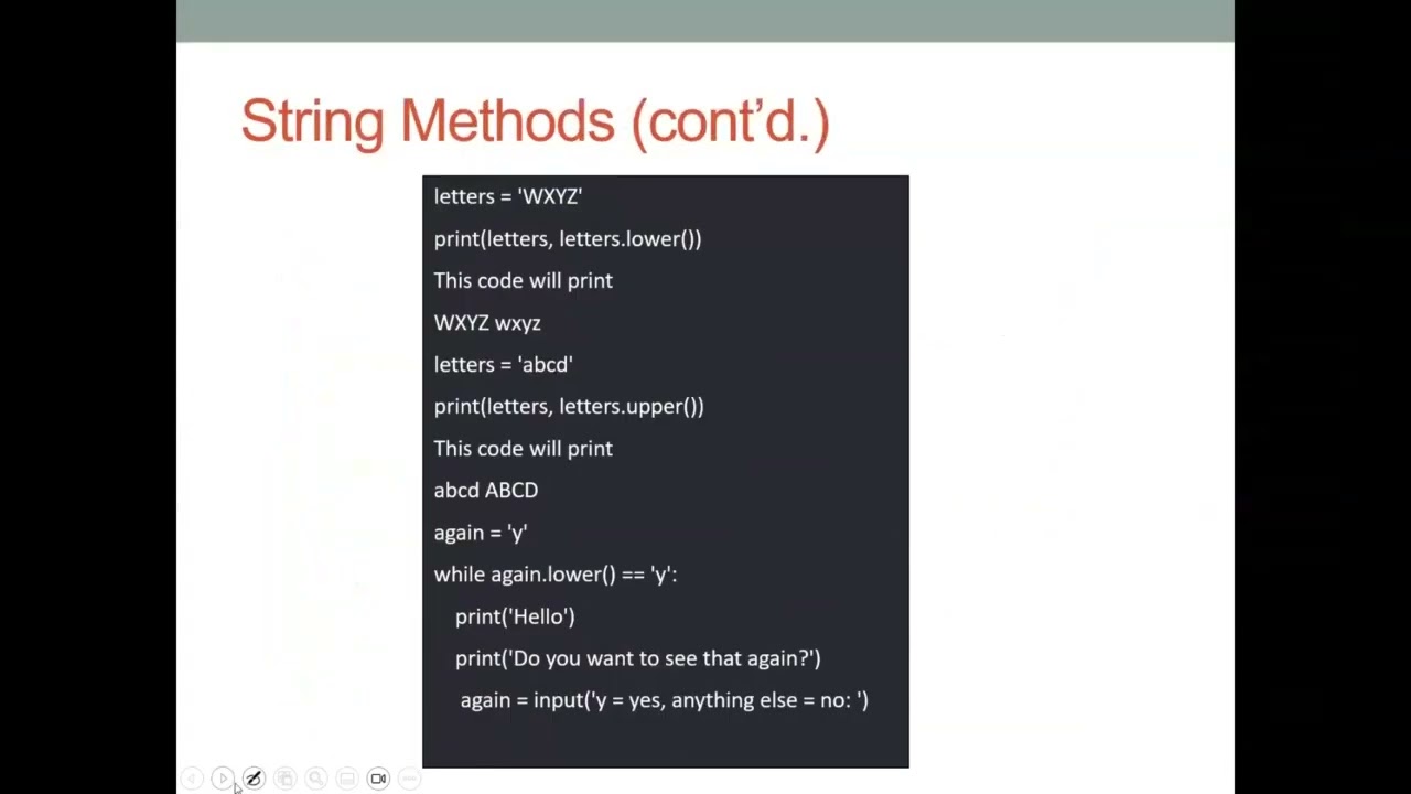 Python #13 Строки Часть 2