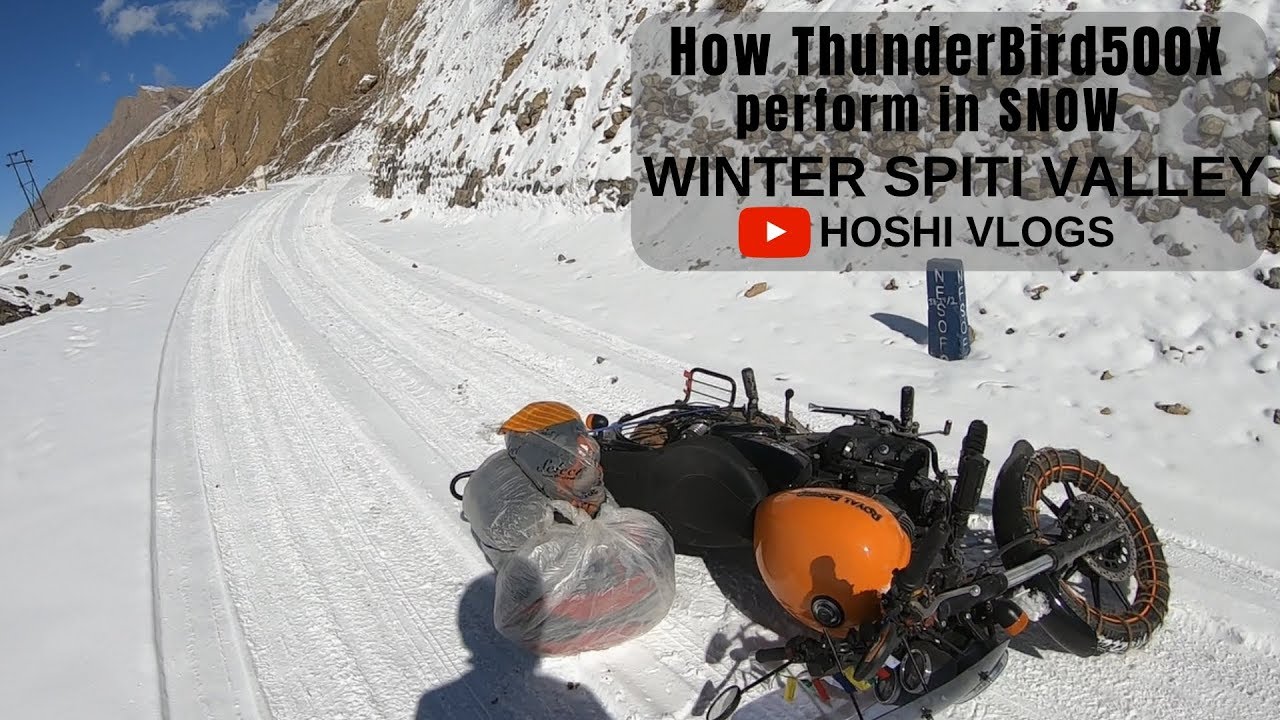 How ThunderBird500X perform in Winter Spiti 2019