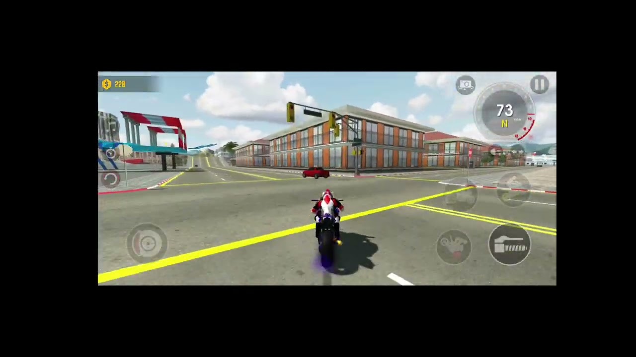 My new Ninja h2r bike and my new bike game extreme motorbike game 🤑🤟 Ninja h2r my