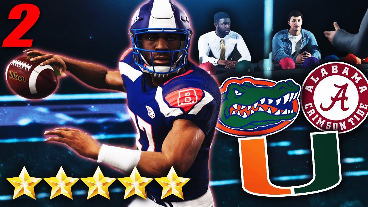 5 Star Recruit Commits to...? Madden 21 Career Mode Face of the Franchise