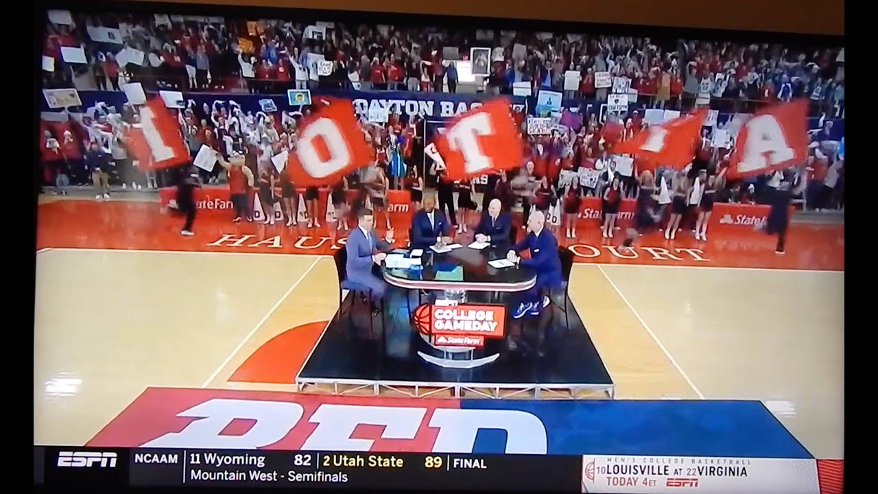 ESPN College GameDay at the University of Dayton