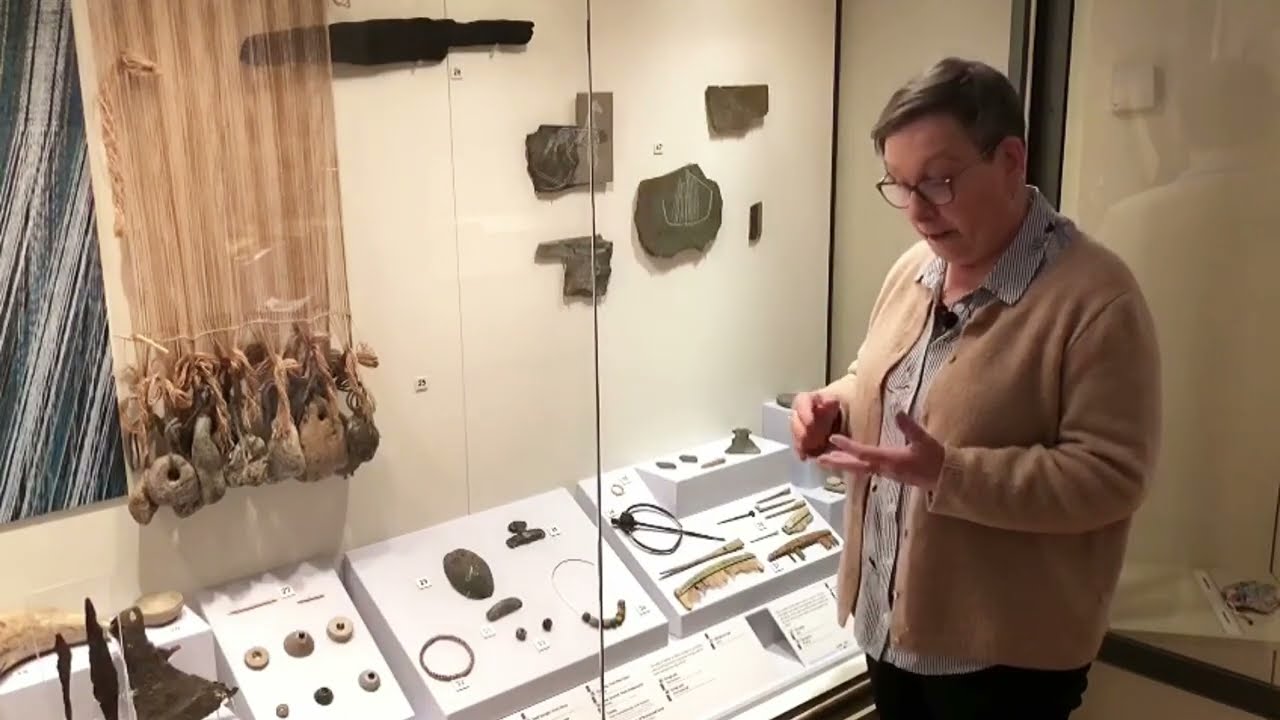 Shetland Museum's Viking Jewellery Display