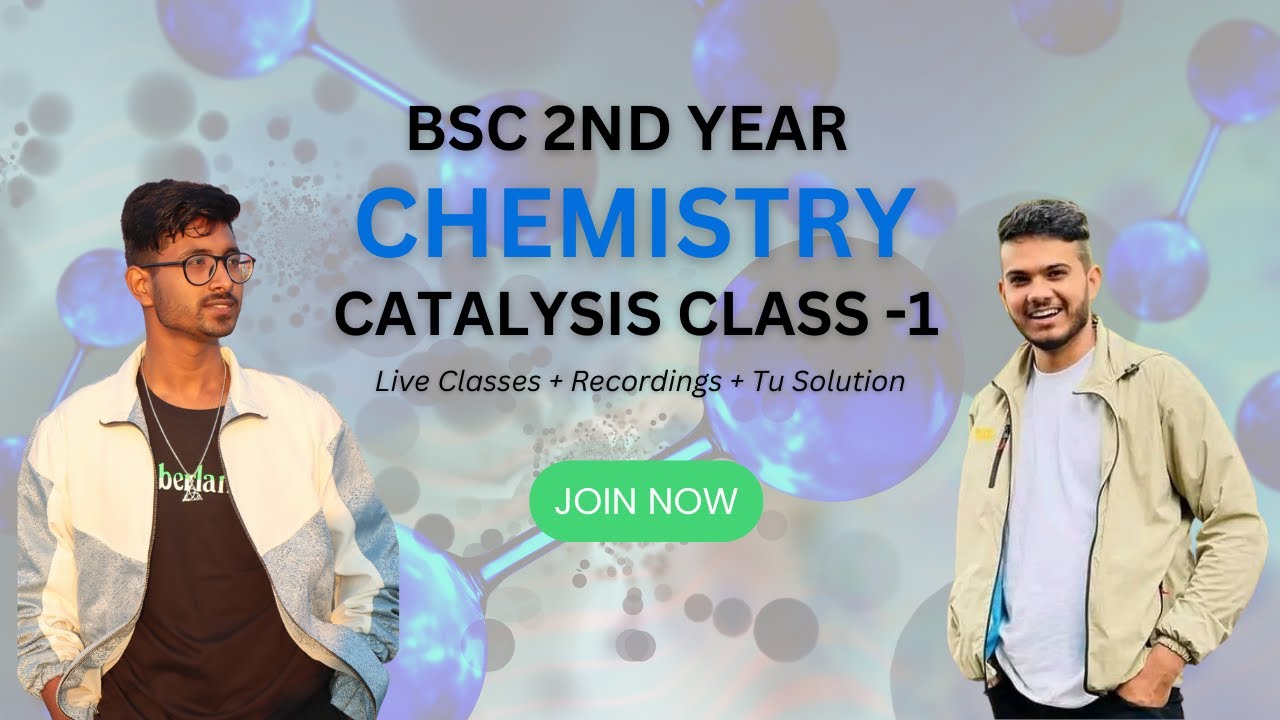 BSc 2nd Year Chemistry || Physical Chemistry || Catalysis - Class 1