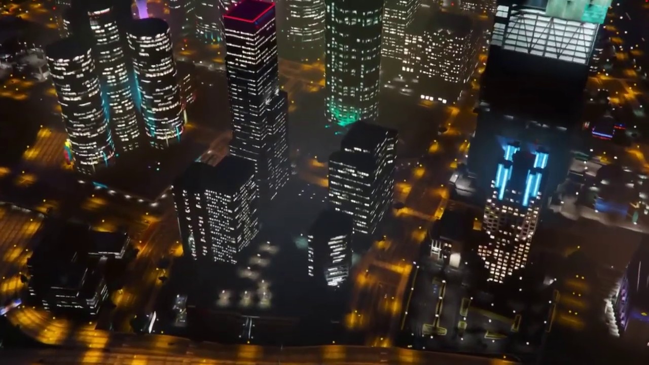 GTA 5 Cinematic | Los Santos By Night | Droneshots