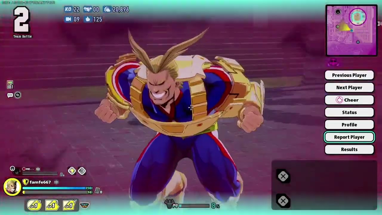 Found a Hacker in My Hero Ultra Rumble