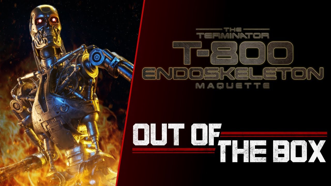 Out of the Box: Terminator T-800 Endoskeleton Maquette