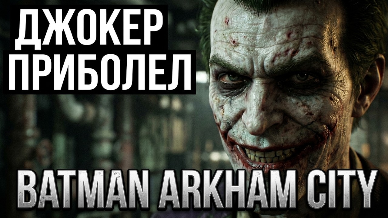 BATMAN ARKHAM CITY: СТРИМ 18+ (2) ДЖОКЕР ПРИБОЛЕЛ