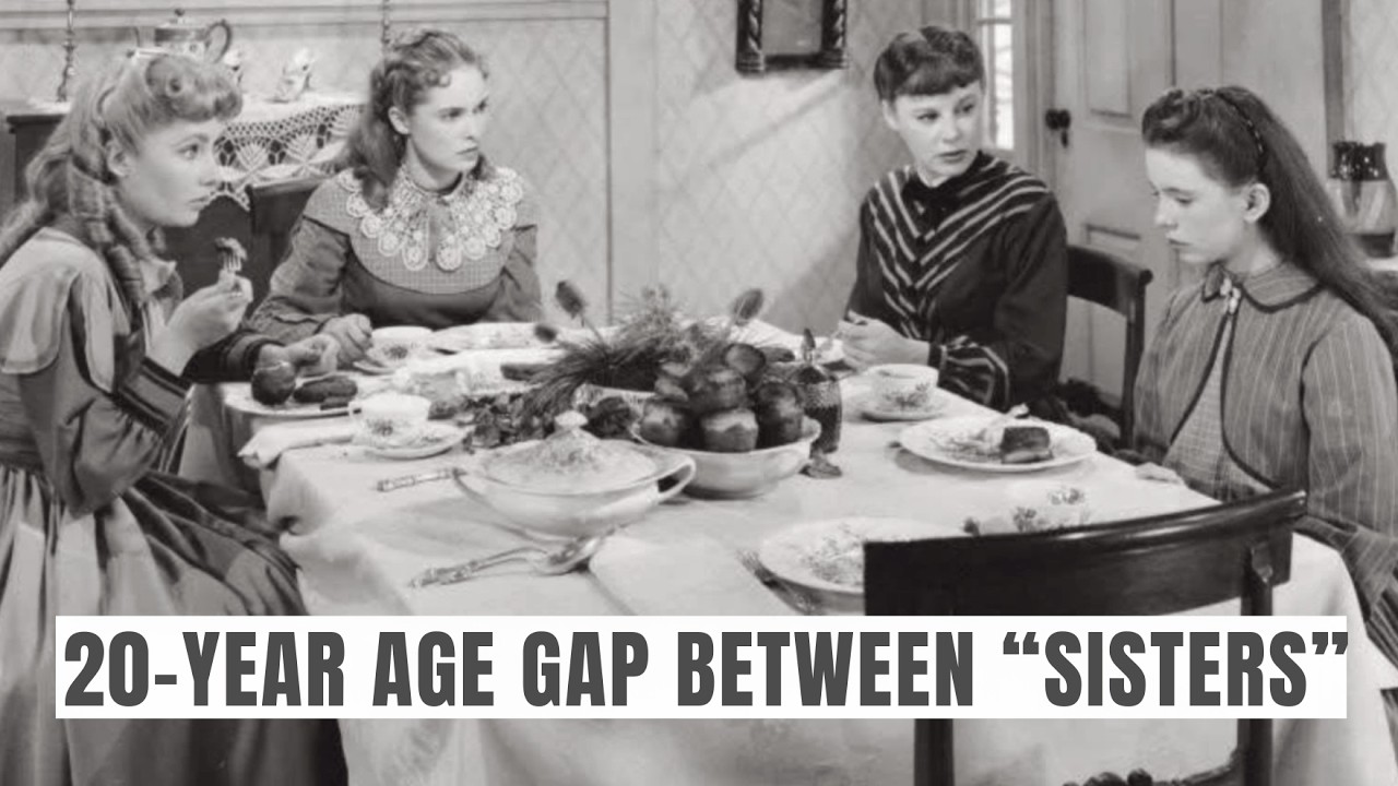 MGM Cast 'Sisters' With 20-Year Age Gap. Elizabeth Taylor 17, June Allyson 32. Family Made No Sense.