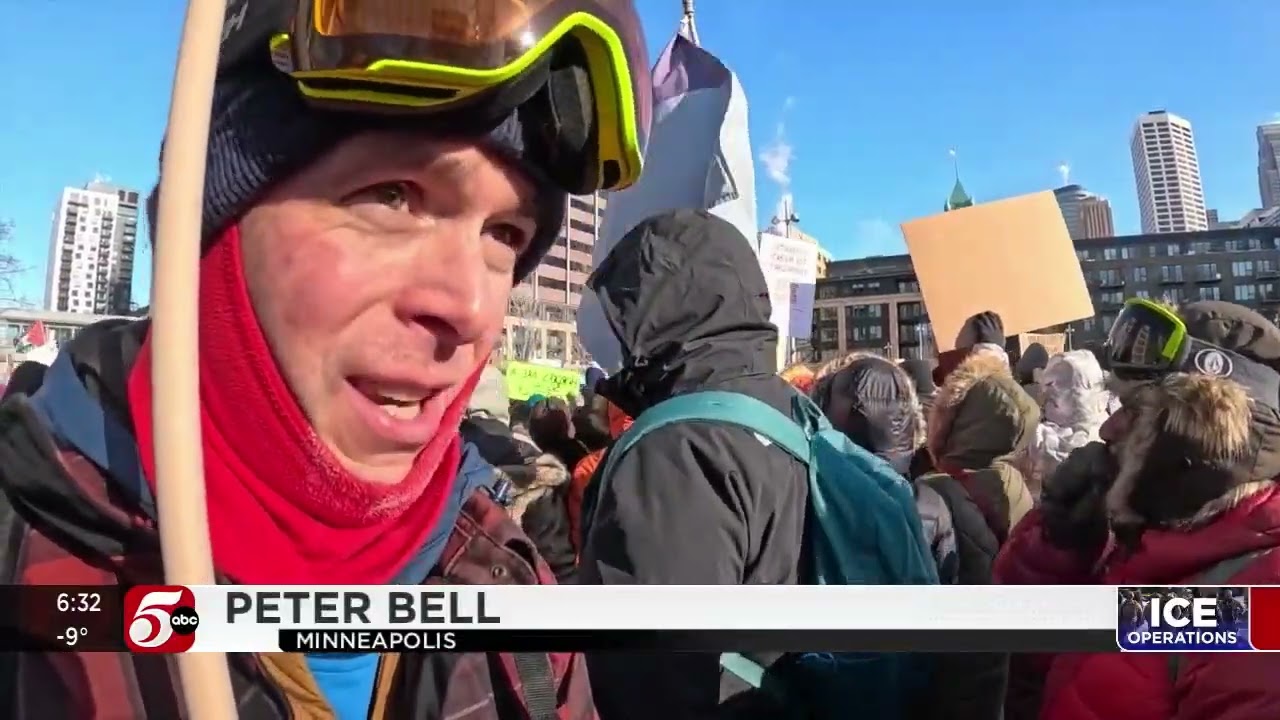 Thousands rally at Target Center on day of economic blackout in protest of ICE operations