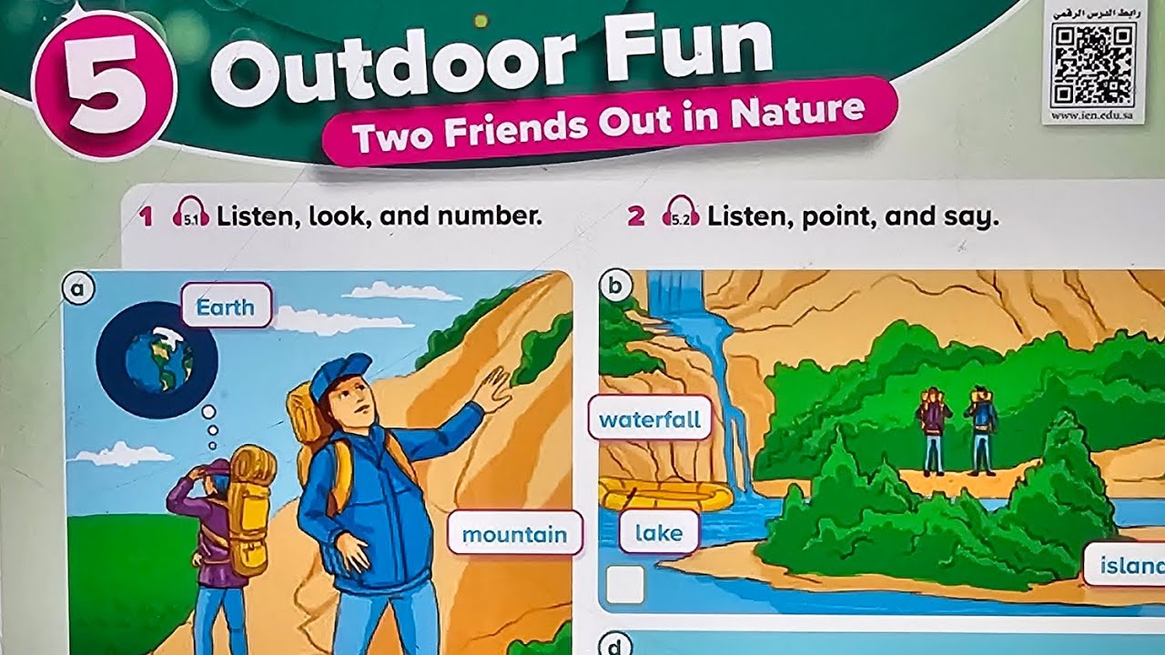 Top goal الفصل الثاني Outdoor Fun