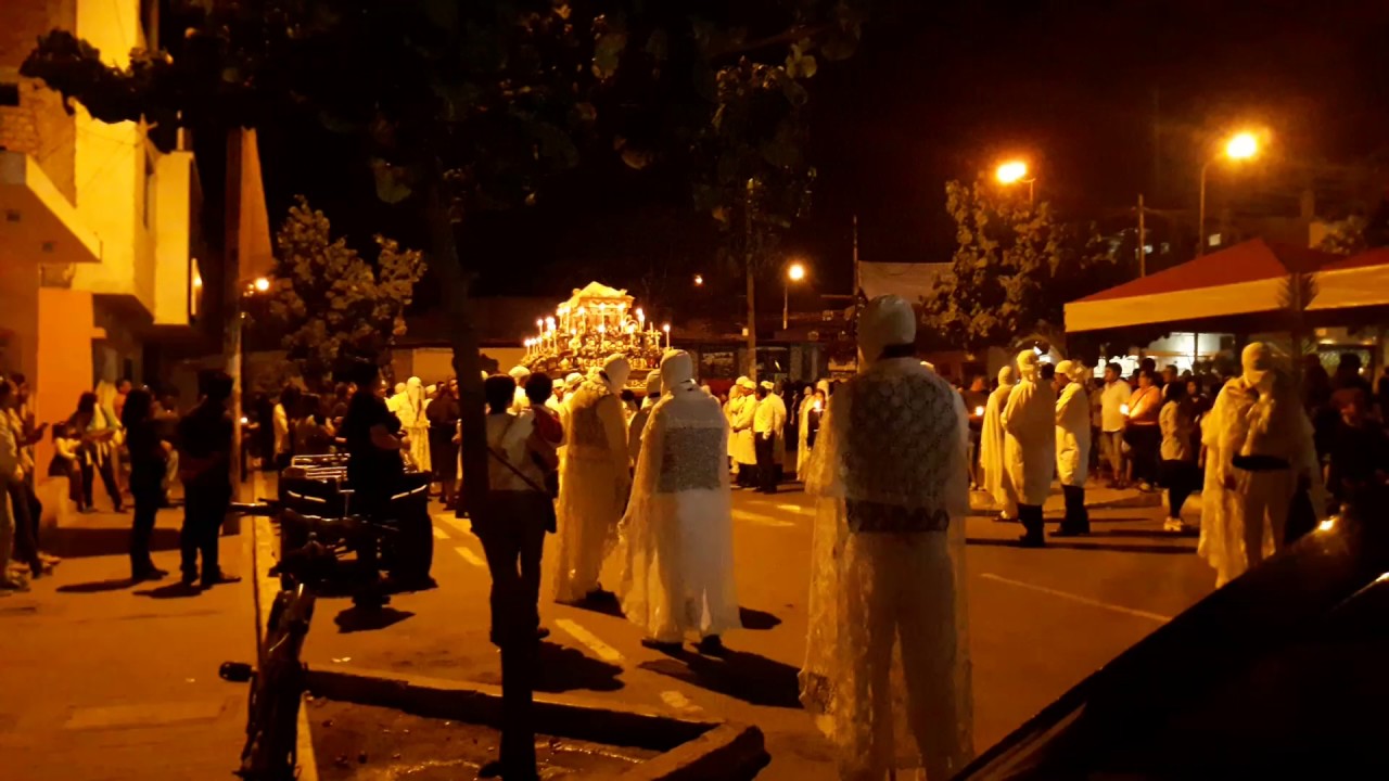 PROCESIÓN DEL SANTO SEPULCRO DE PACHACÀMAC VIERNES SANTO 2017