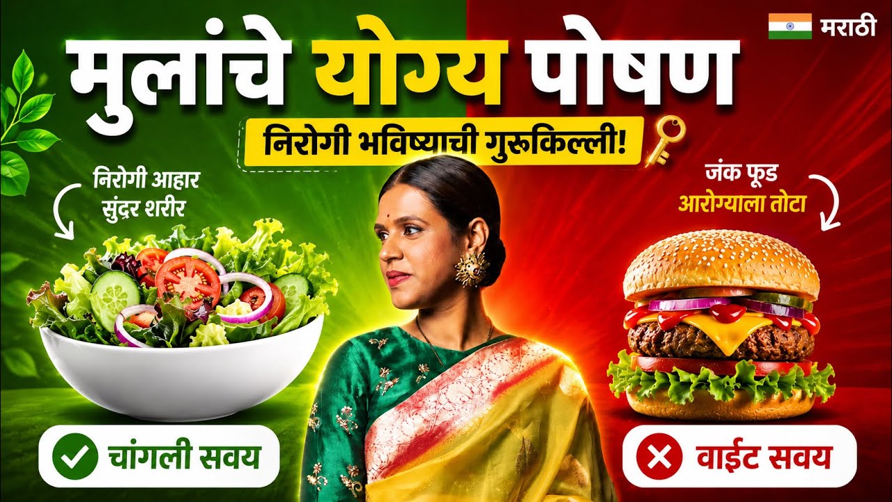 Healthy Diet & Nutrition for Kids | Easy Meals & Snack Ideas Parents Will Love | Dr Pooja | मराठी.
