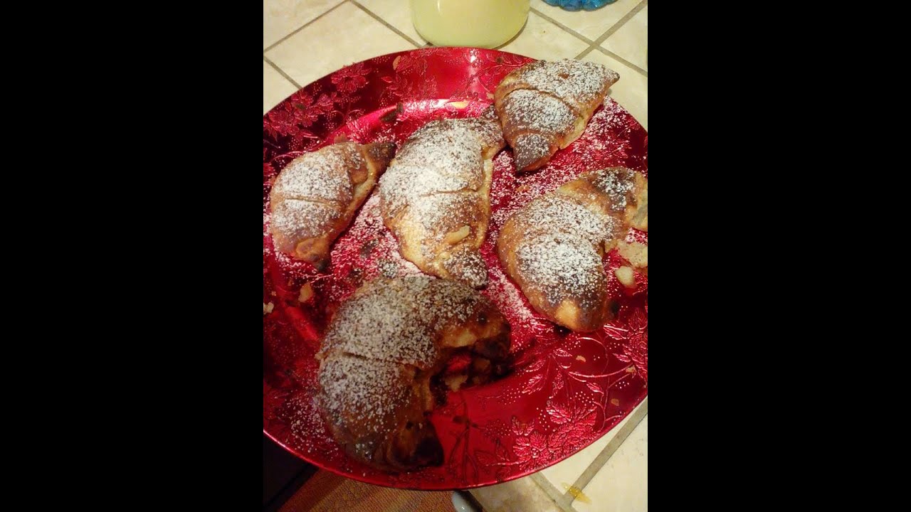 Croissant sfogliati con lievito naturale