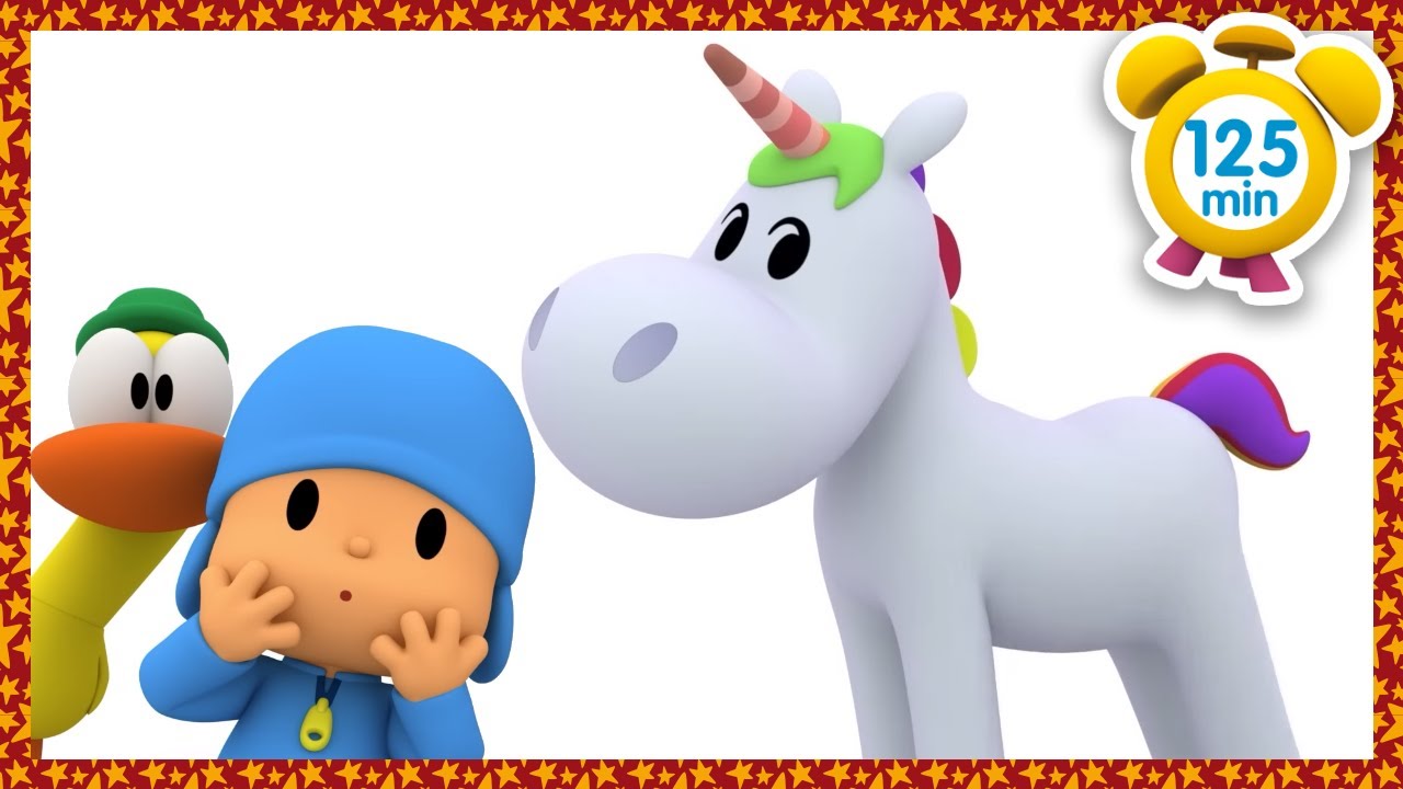 🦄 POCOYÓ en ESPAÑOL - Un unicornio azul [ 122 min ] | CARICATURAS y DIBUJOS ANIMADOS para niños
