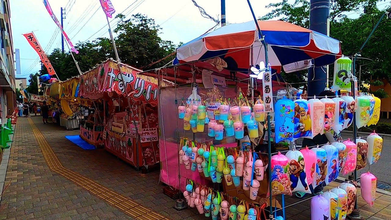 2024.8.1 函館港祭り初日の屋台をぶらり
